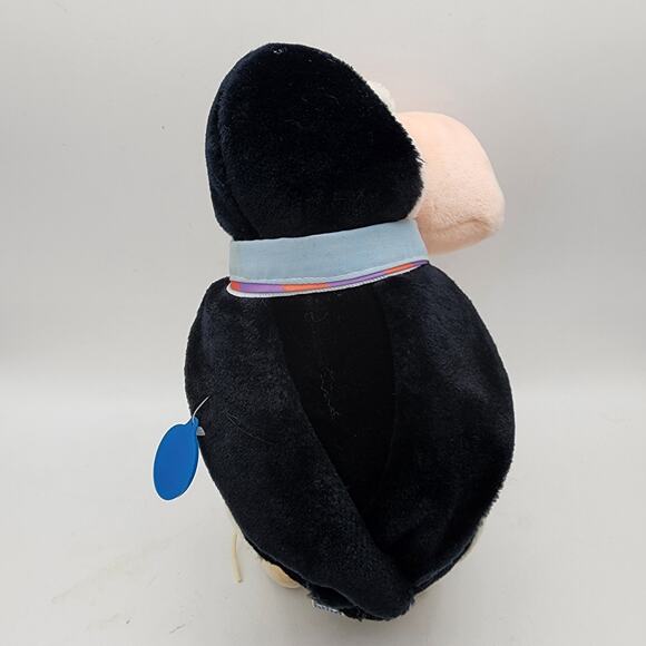 Dakin Opus Penguin Plush Doll 12” Yuppy Tie Bloom County Washington Post 1985 - Picture 3 of 9